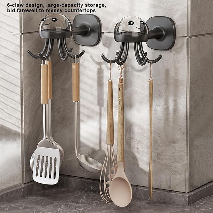 Rotatable Octopus Hooks