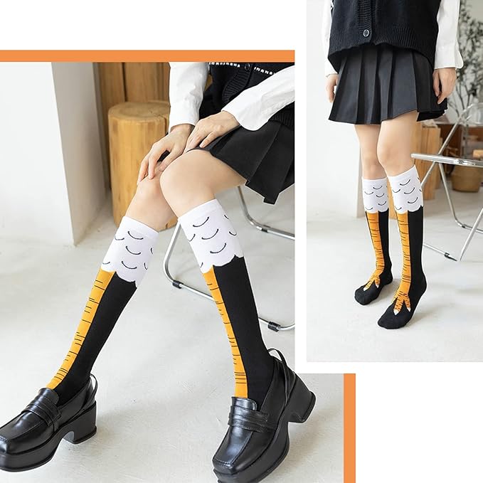 Hen claw socks