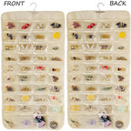 Double Sided Jewelry Hanging Bag (36 Pockets)