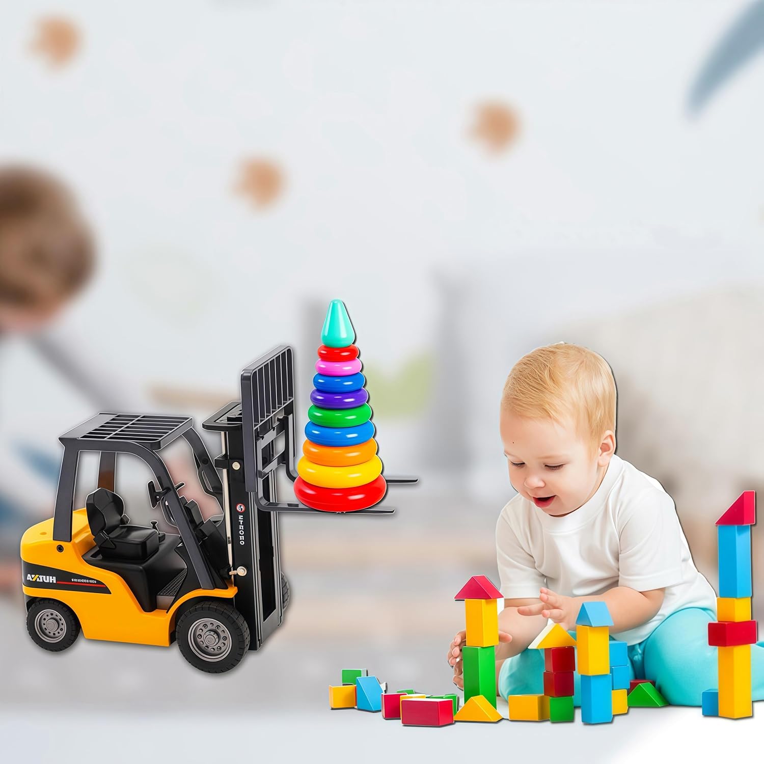Remote Control Forklift Car