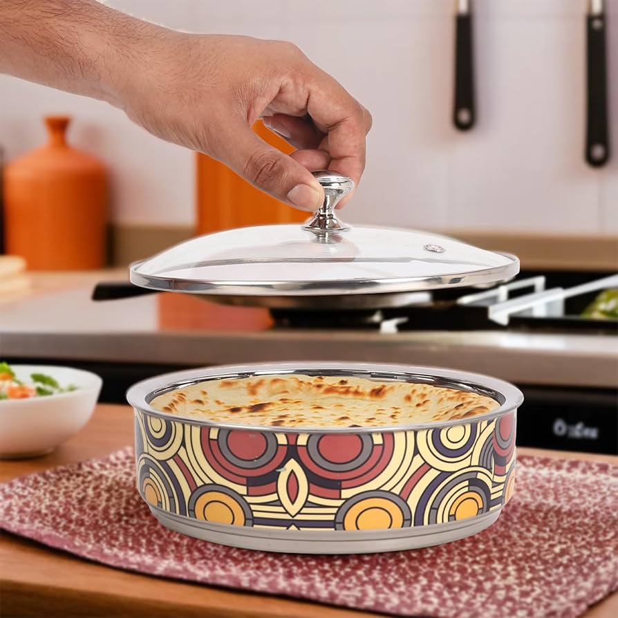 Stainless Steel Casserole with Lid