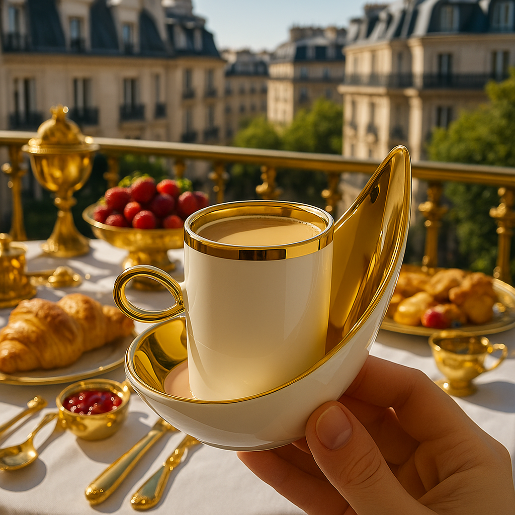Luxury Crescent Moon Cup Set