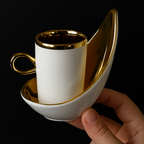Luxury Crescent Moon Cup Set