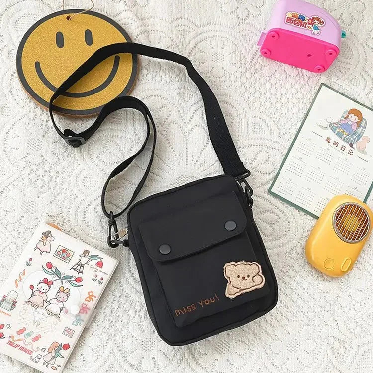 Cartoon Bear Crossbody Bag