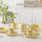Cushion Style Ceramic Cup Set