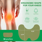 Pain Relief Knee Patch 💪 | Natural, Herbal & Long-Lasting 🌿