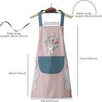 All-in-One Cooking Apron 🍴 | Waterproof + Oil-Proof 🌊 | Side Hand Wipe 🤲 l BUY 1 GET 1