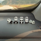 Mini Panda Car Ornaments