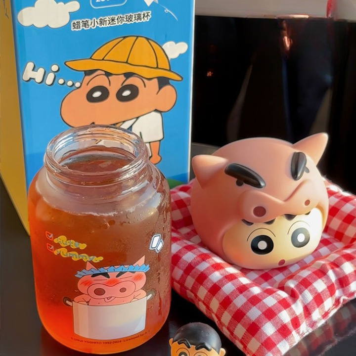 Cute Cartoon Glass Cup