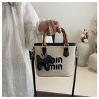 Minmin Charm Woven Bag