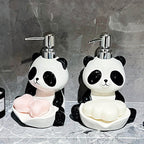 Panda 2-in-1 Soap Dispenser