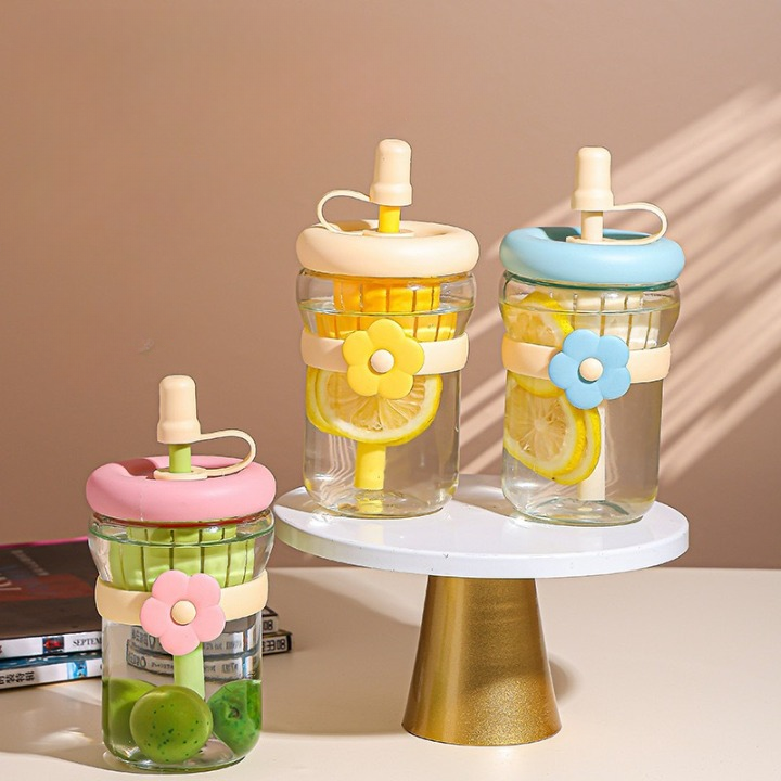 Cute Infuser Straw Bottle
