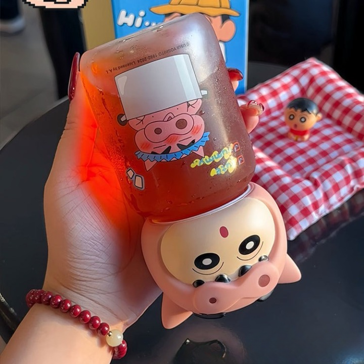 Cute Cartoon Glass Cup