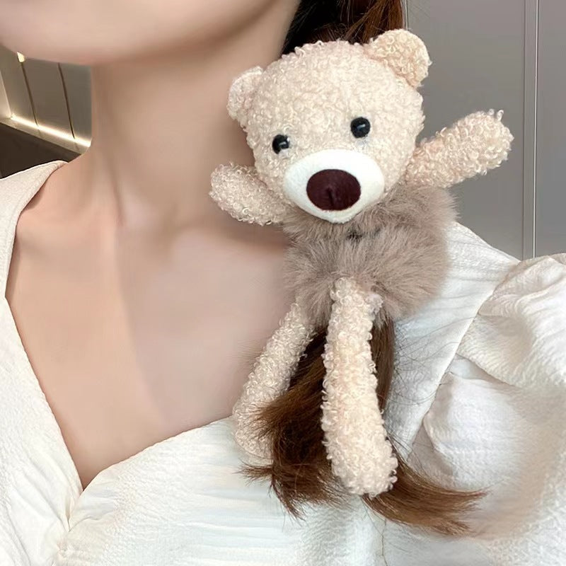 Cute Teddy Scrunchie