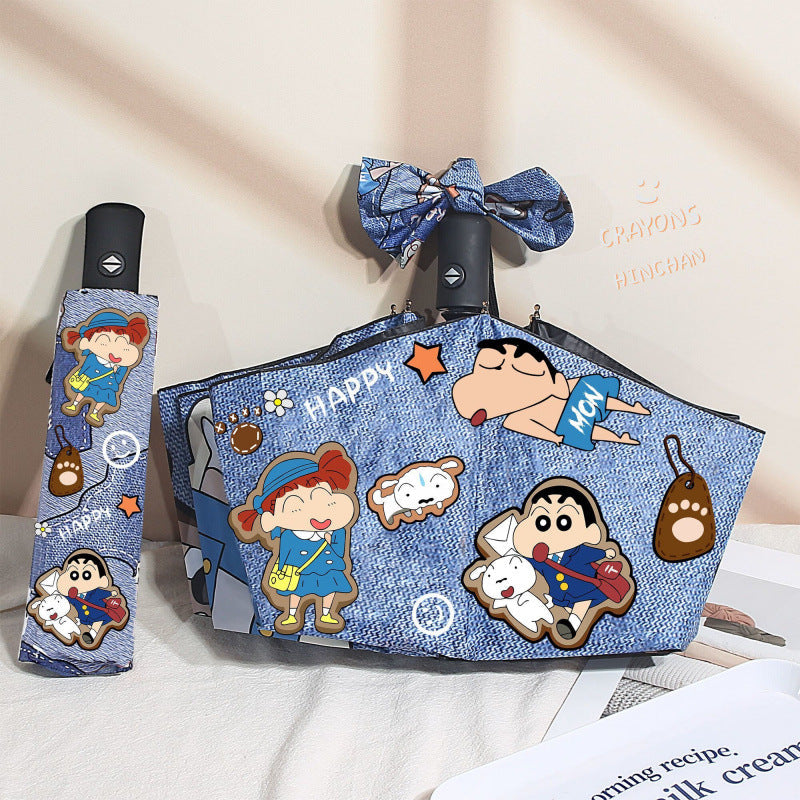 Crayons Shinchan Cartoon Umbrella