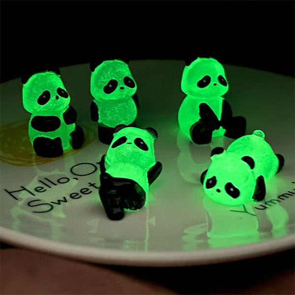 Mini Panda Car Ornaments