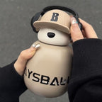 Earphone Bear Water Bottle