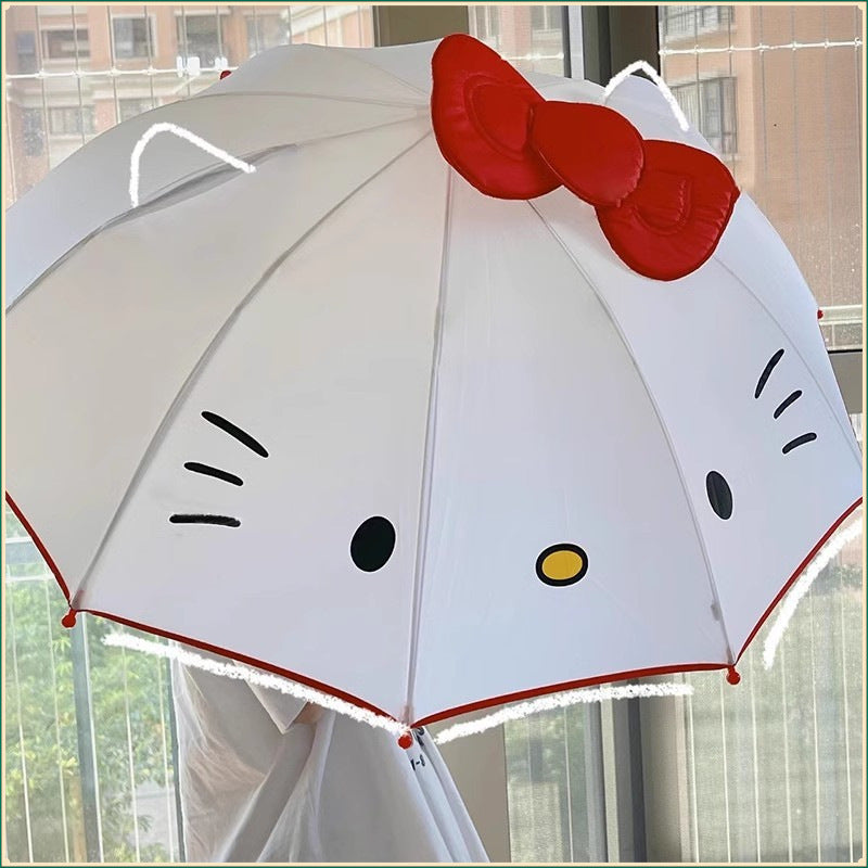 Cute Kitty Bow Umbrella