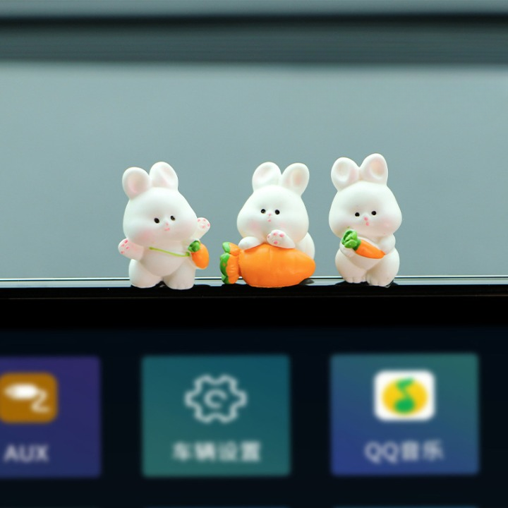 Rabbit Car Decor