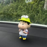Shin-chan and Gian Car Ornaments