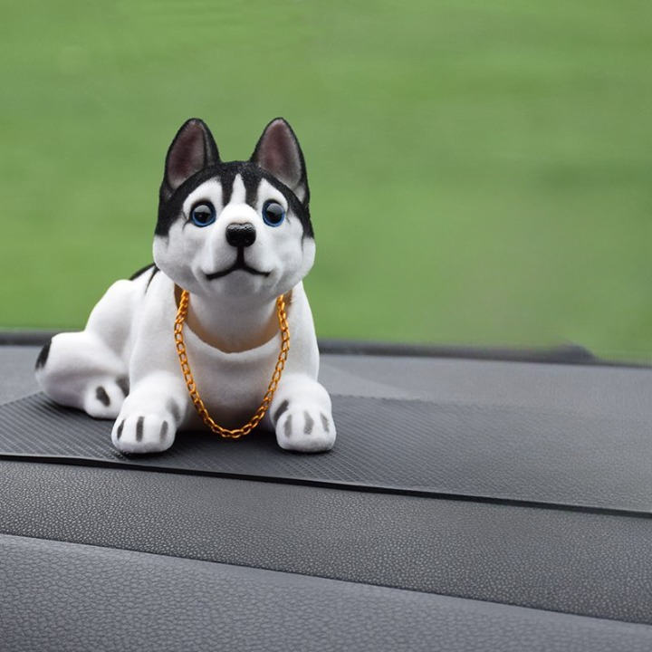 Dog Car Dashboard Ornament