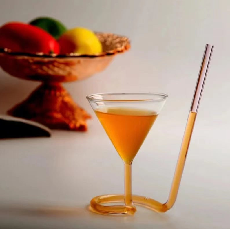 Spiral Cocktail Glass