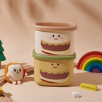 Cute Hamburger storage Bucket (Pack Of 2)