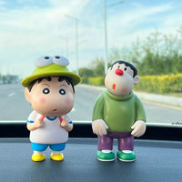 Shin-chan and Gian Car Ornaments