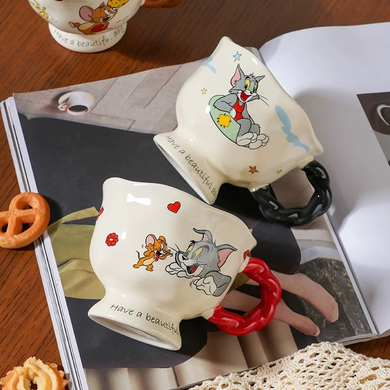 Tom And Jerry Ceramic Cup