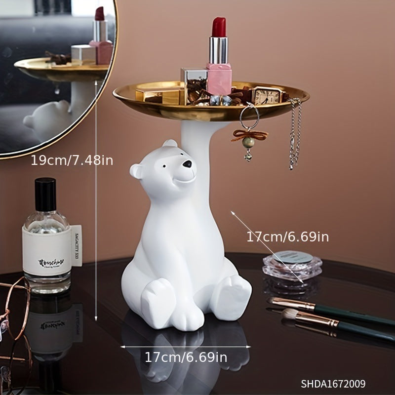Bear Tabletop Storage Organizer
