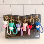 Teddy Heart Keychain