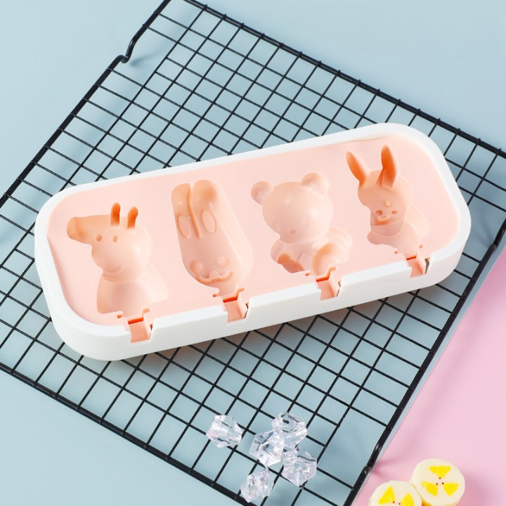 Silicone Ice Popsicle With Lid