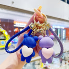 Teddy Heart Keychain