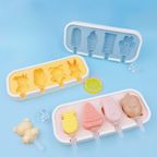 Silicone Ice Popsicle With Lid