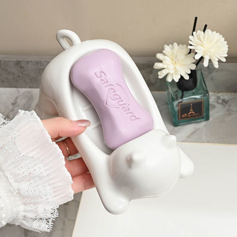 Cat Soap Holder (Pack Of 2)