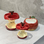 Bitten Apple Toothbrush Holder