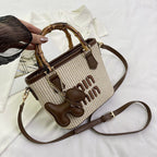 Minmin Charm Woven Bag