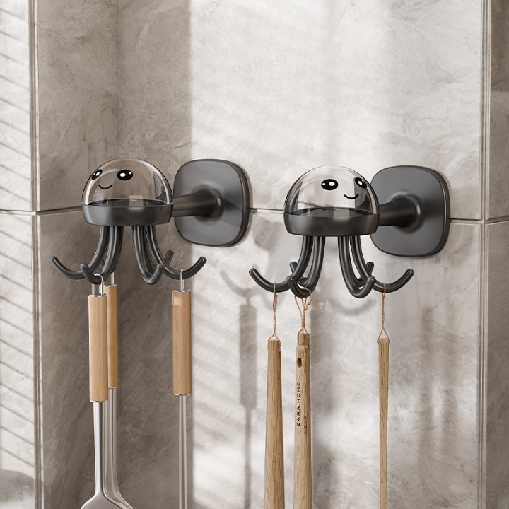 Rotatable Octopus Hooks