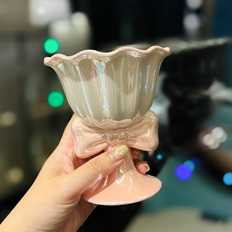 Bow Ice Cream Cup