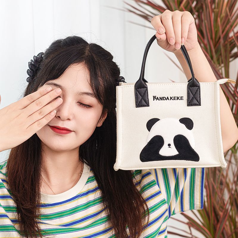 Panda Canvas Bag