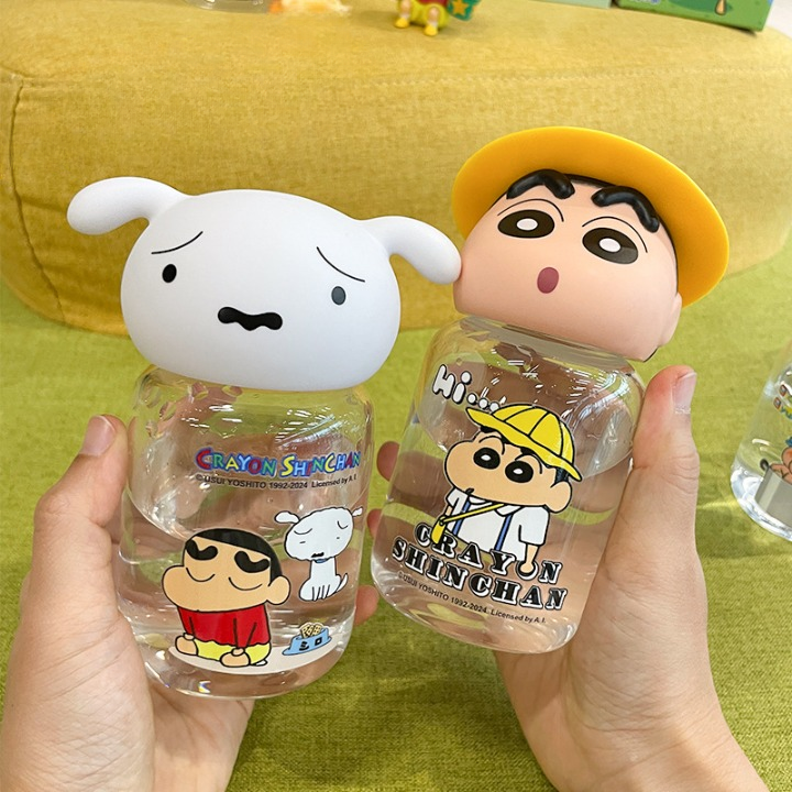 Cute Cartoon Glass Cup