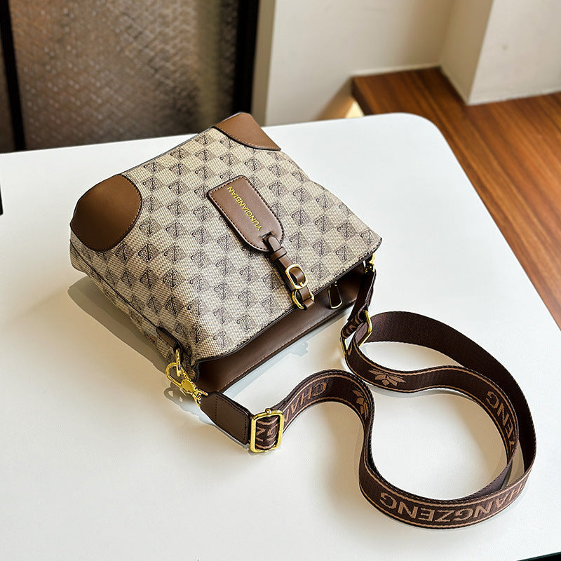 Pattern Bucket Bag