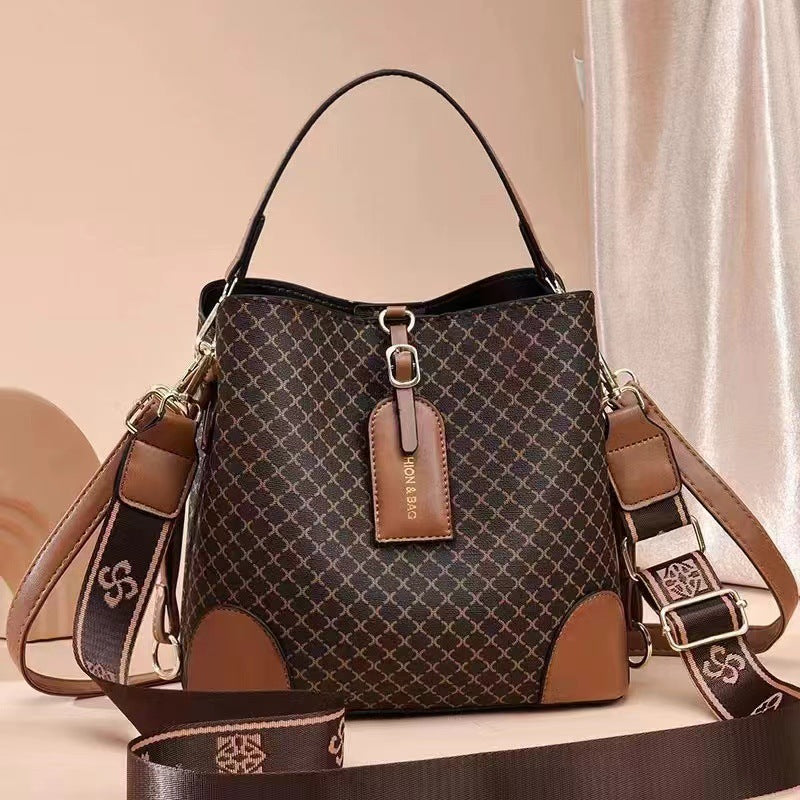 Pattern Bucket Bag