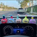 Cute Plush Ball Car Accessories