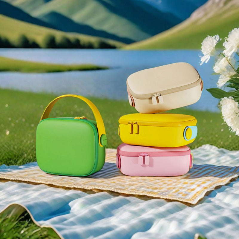 PU Leather Bag With Handle