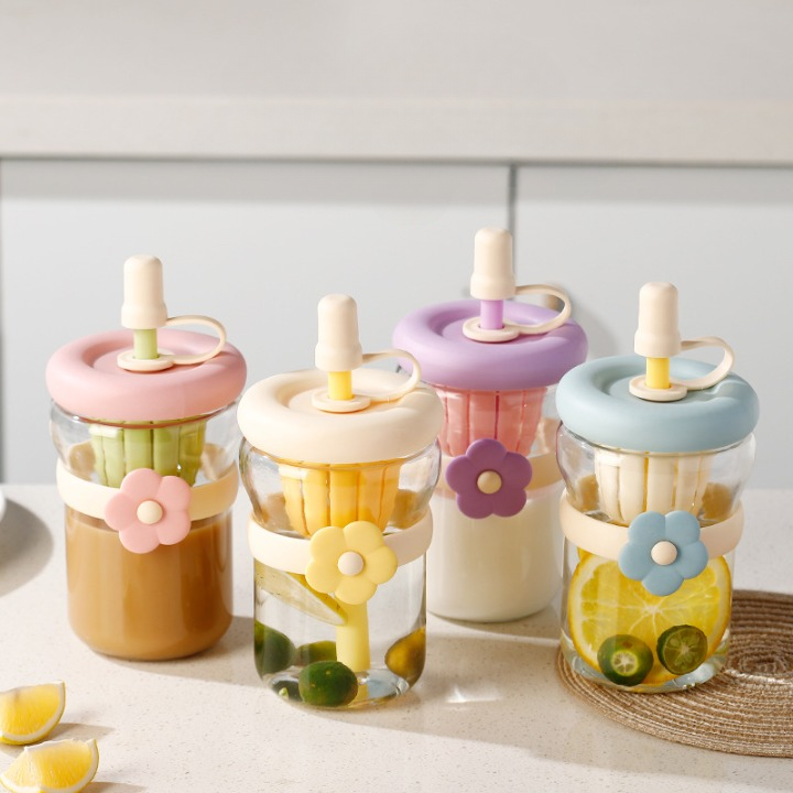 Cute Infuser Straw Bottle