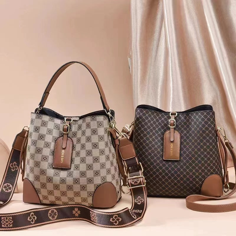 Pattern Bucket Bag