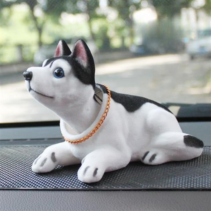 Dog Car Dashboard Ornament