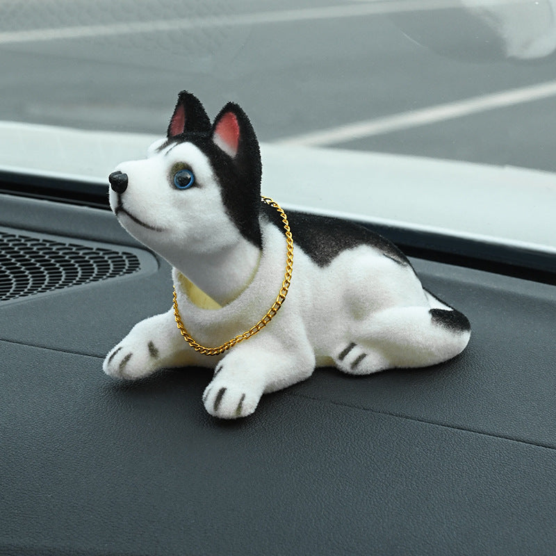 Dog Car Dashboard Ornament