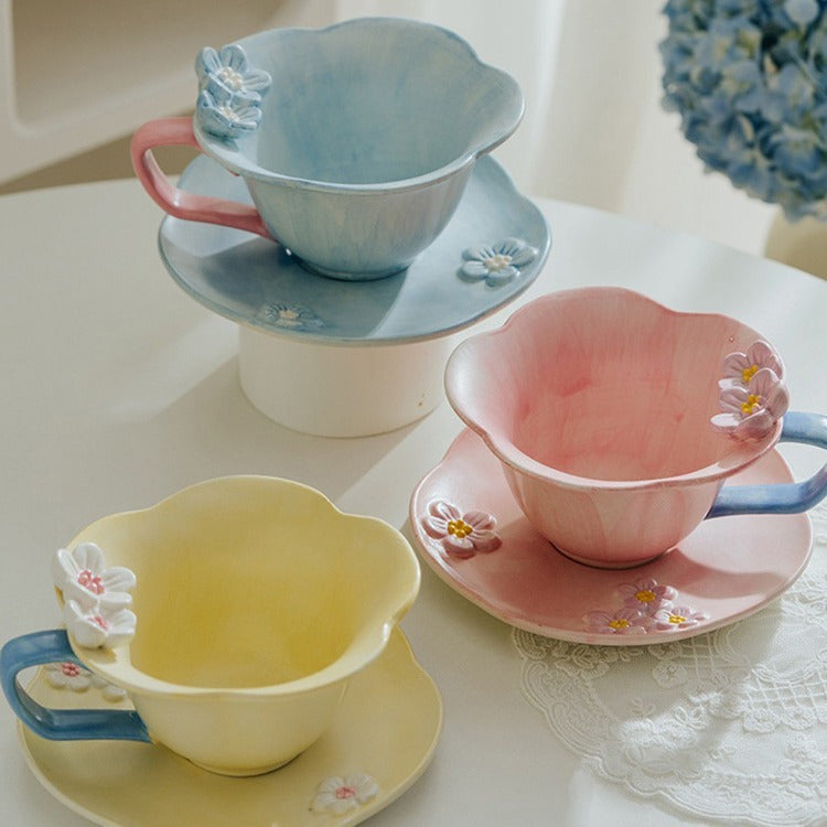 Floral Cup Set